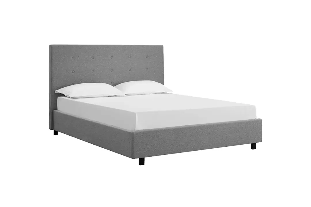 BIZ 5.5FT BED GREY FABRIC