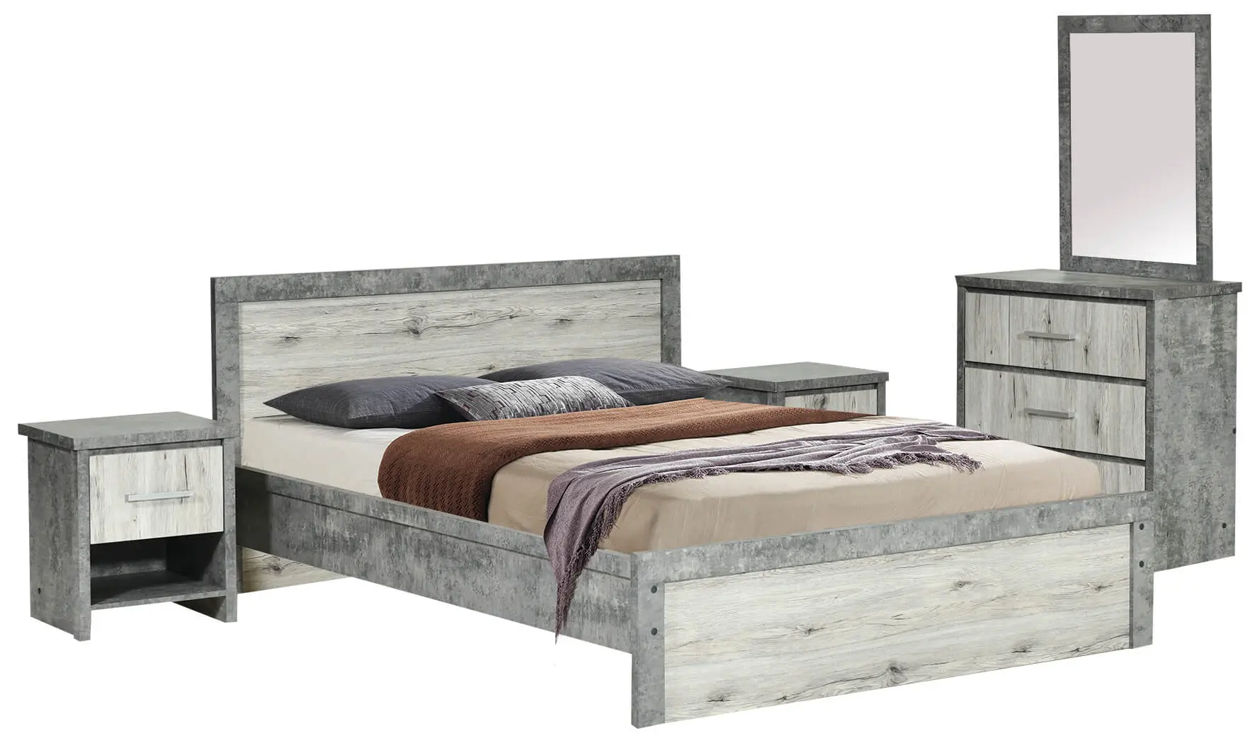 STABILIT 5FT BED SET