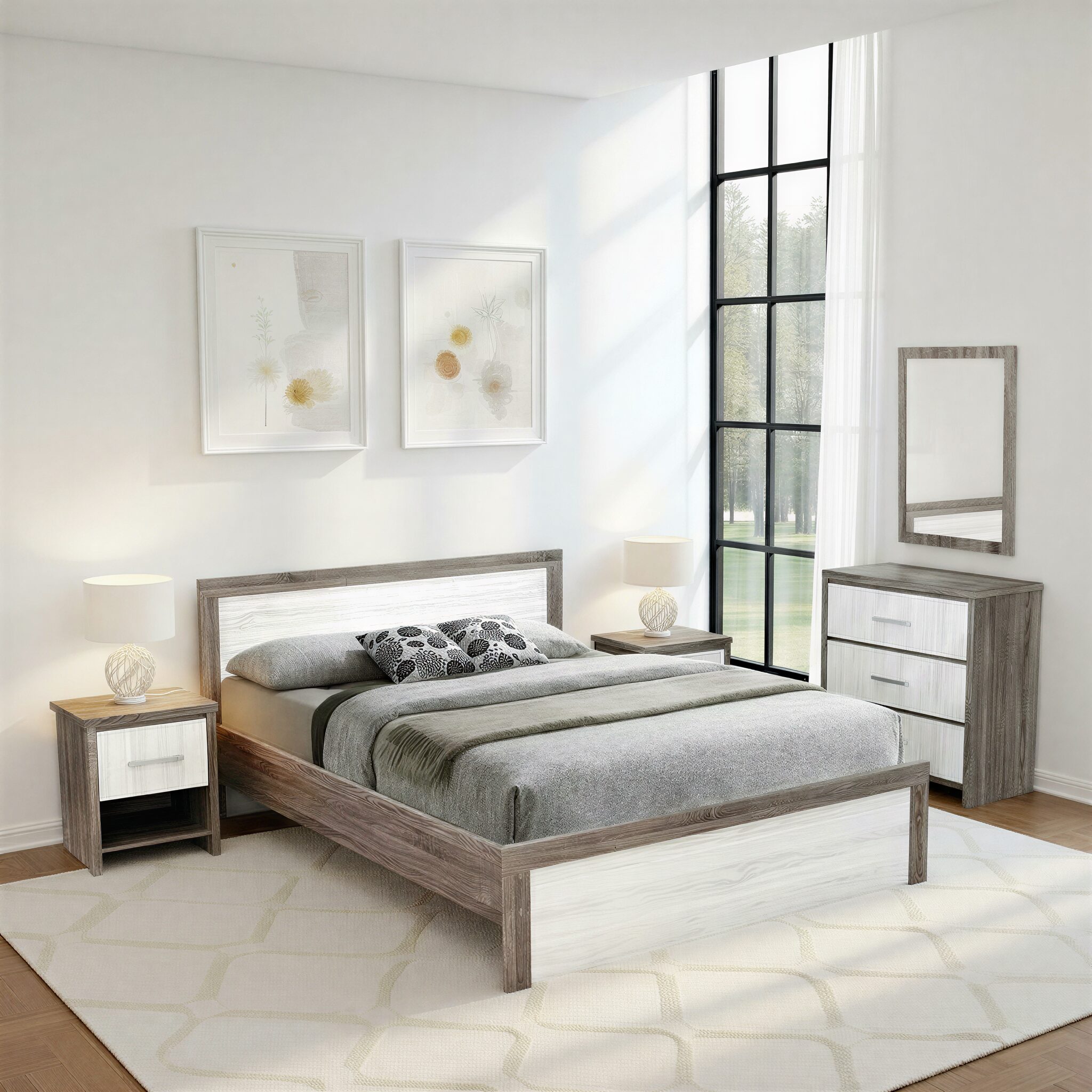 STABILIT 5FT BED SET