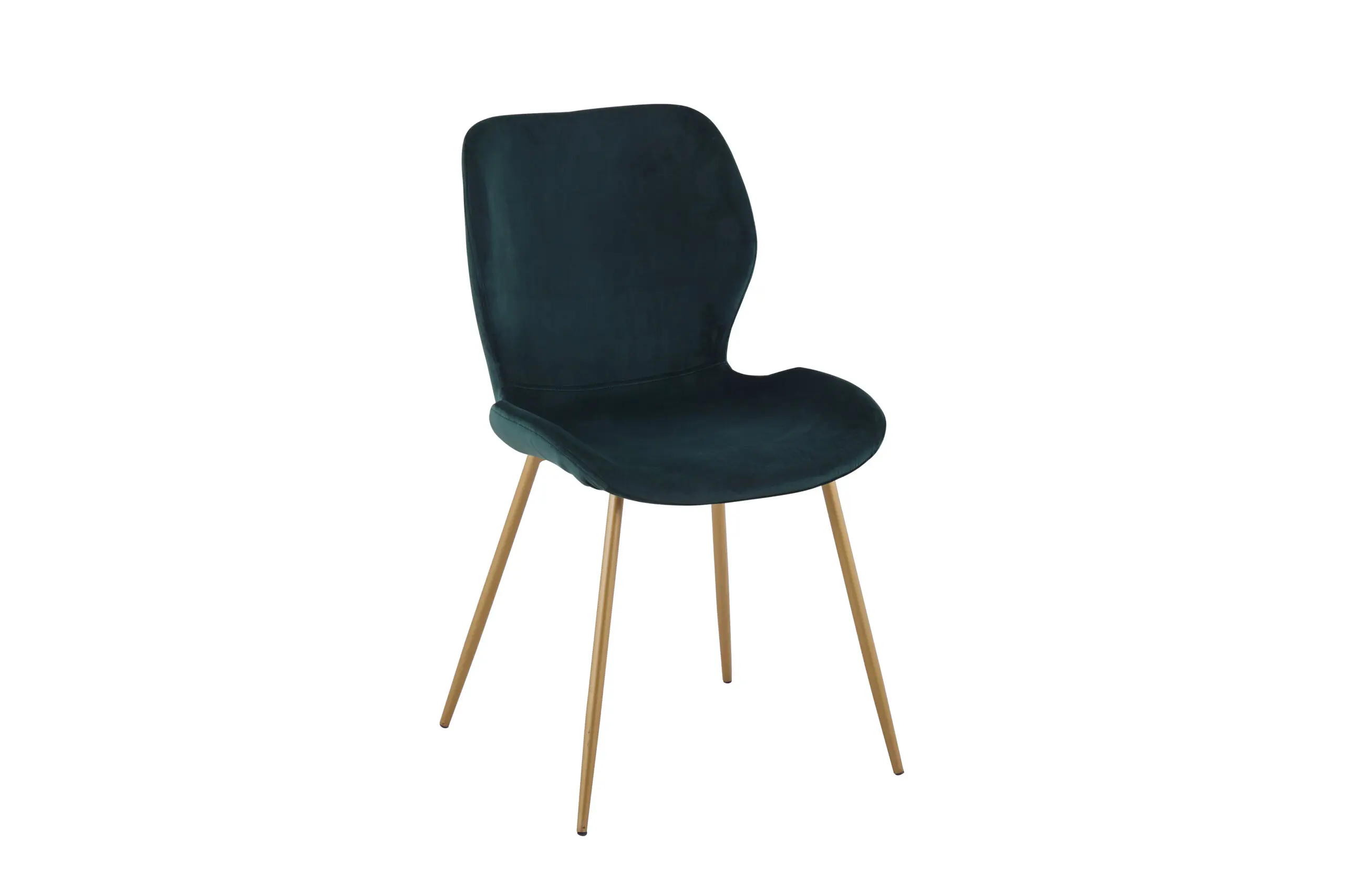 DINING CHAIR GREEN VELVET