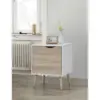 NIGHT STAND WHITE-SONOMA OAK - Image 2