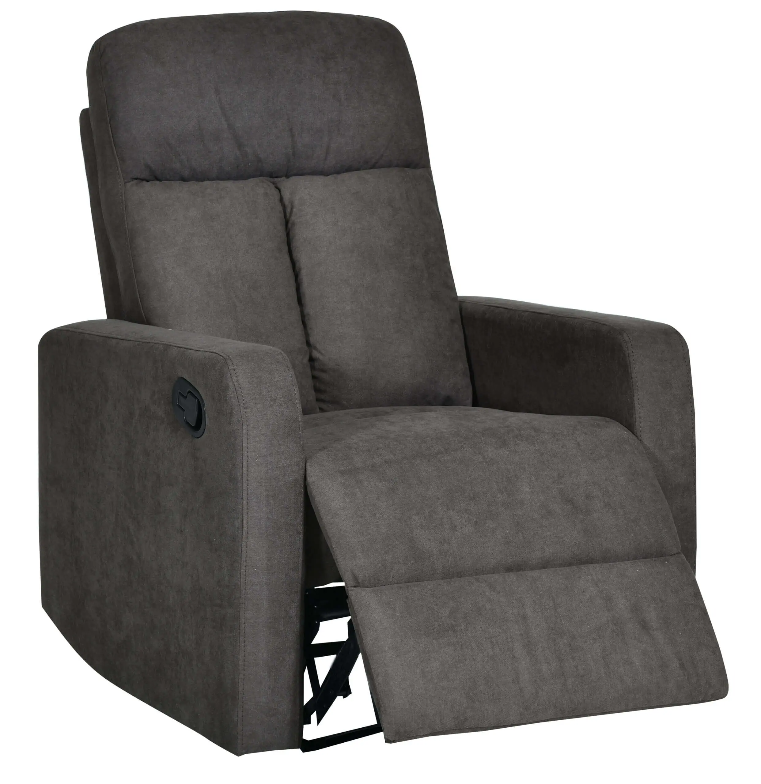 1S MANUAL RECLINER CONC CHOCO