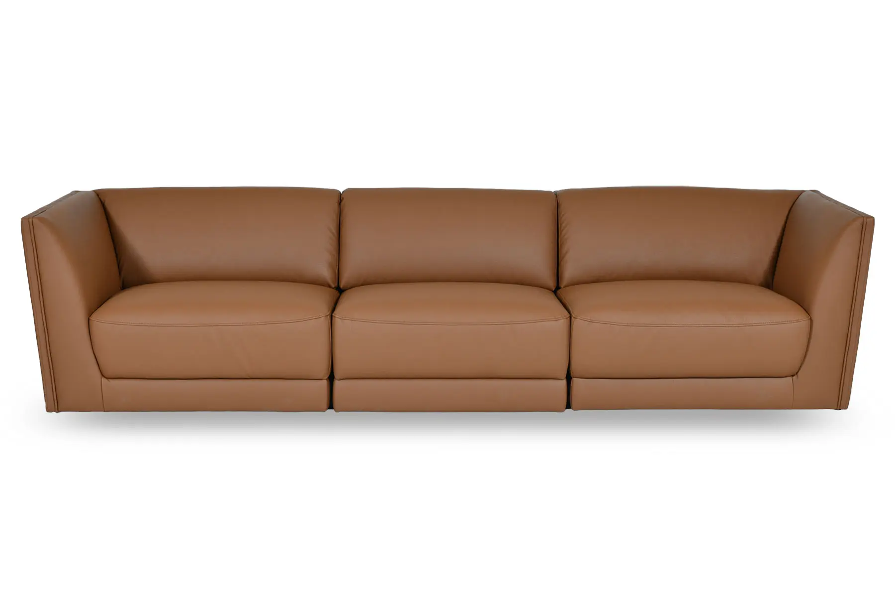 3 SEATER SOFA COFFEE-ORANGE CU