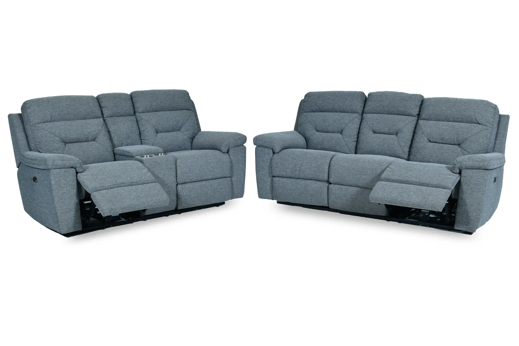 3-2 RECLINER GREY FABRIC