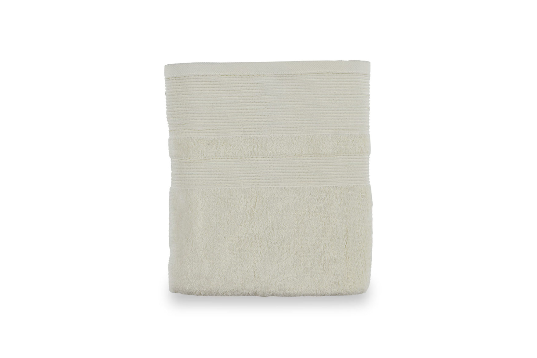 BATH TOWEL 100X150 IVORY - Malloupas & Papacostas