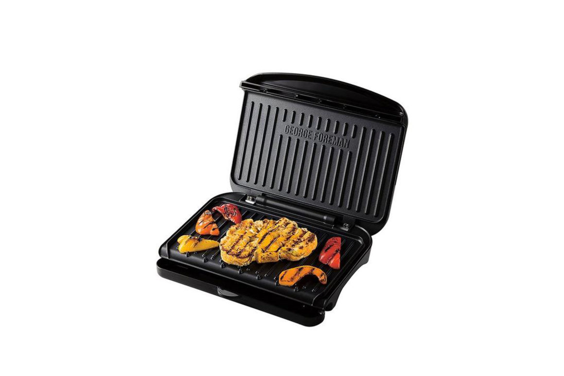GEORGE FOREMAN MEDIUM FIT GRILL FLAT DESIGN
