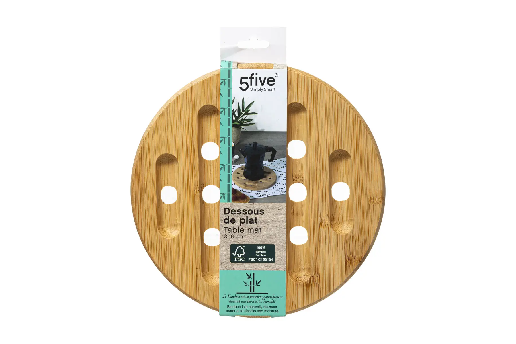 ROUND BAMBOU TABLE MAT