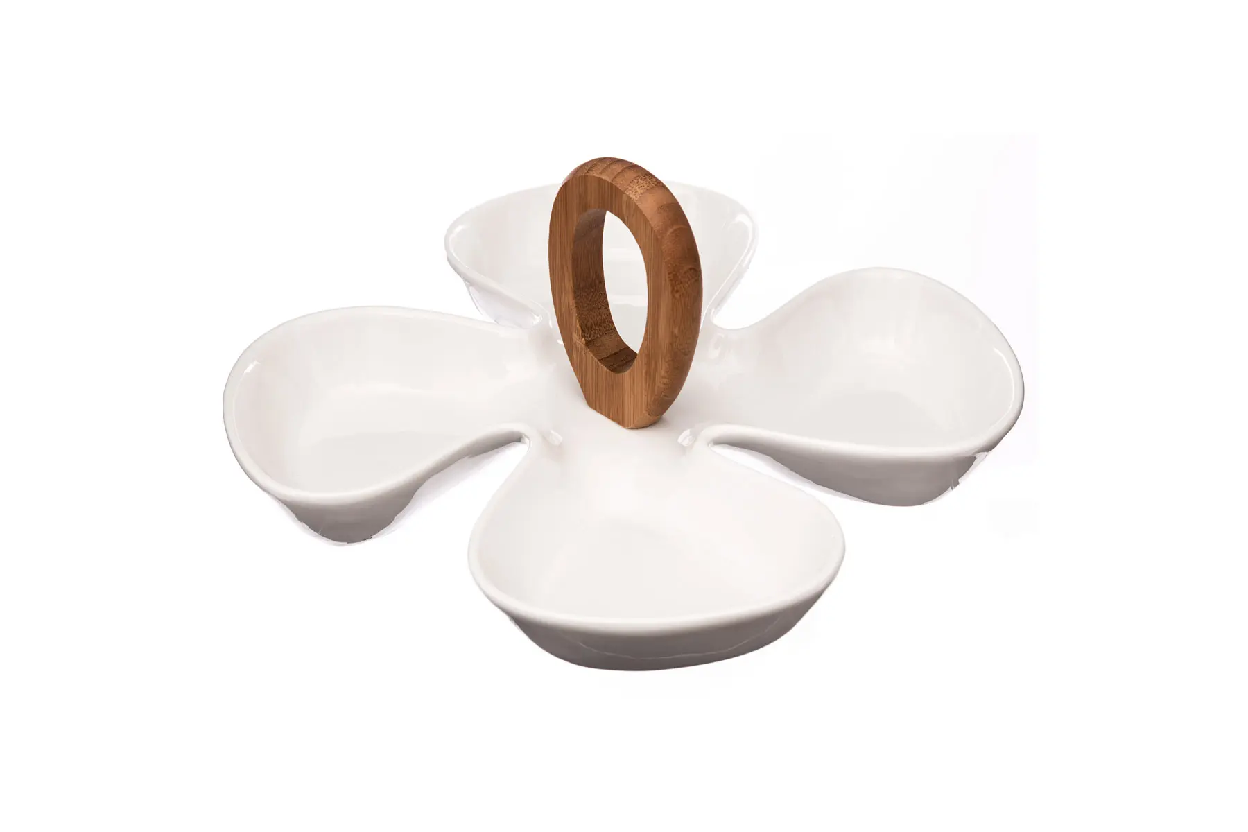 APERITIVE PLATE WITH BAMBOO HA