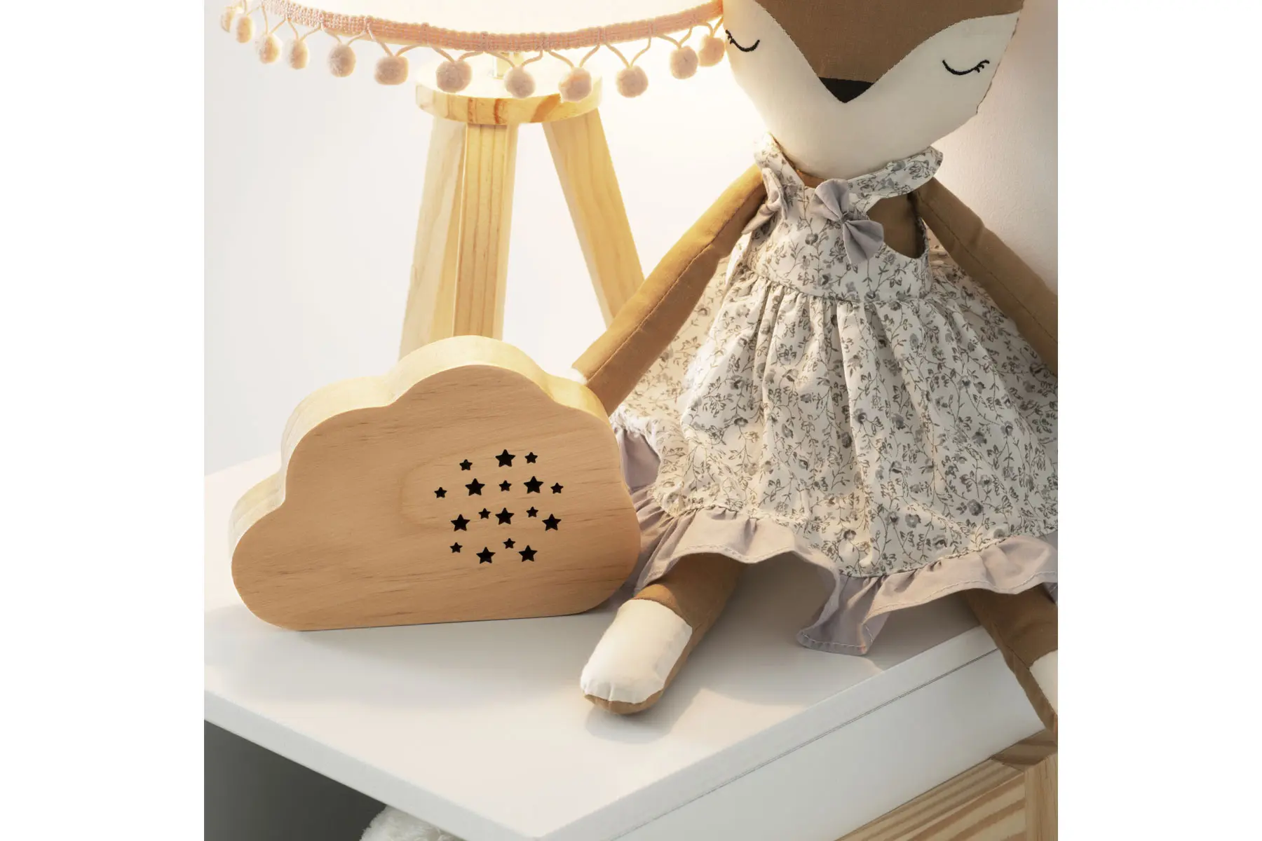 WOODEN MUSICAL CLOUD