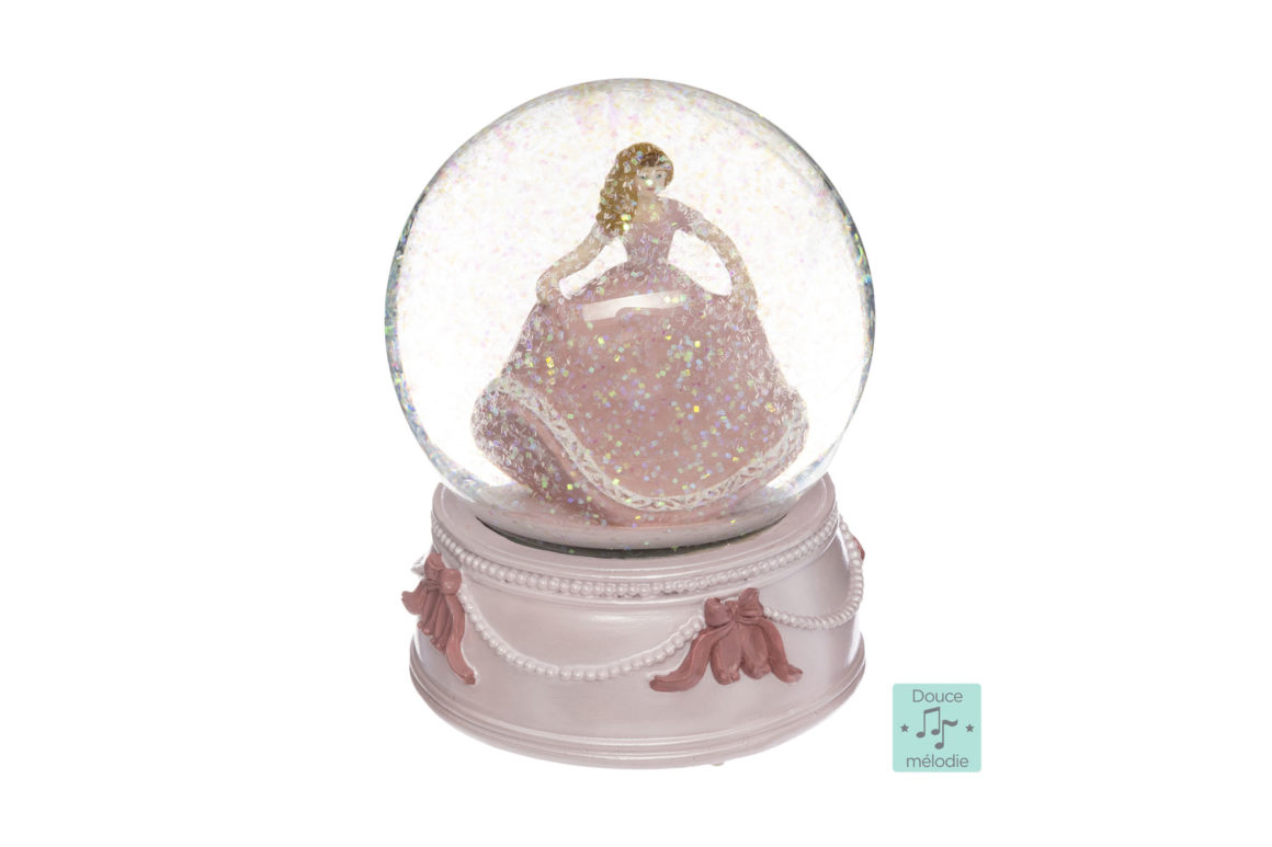 MUSICAL PRINCESS SNOW GLOBE
