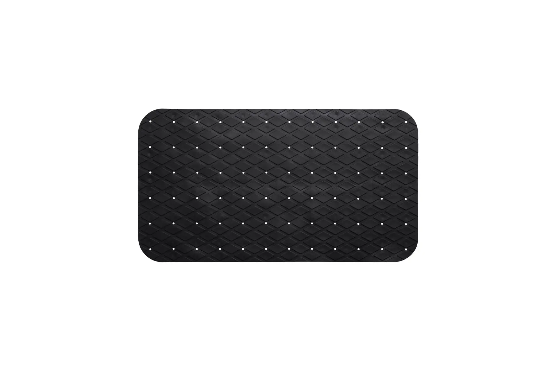 PVC BATH MAT 69X39 BLACK