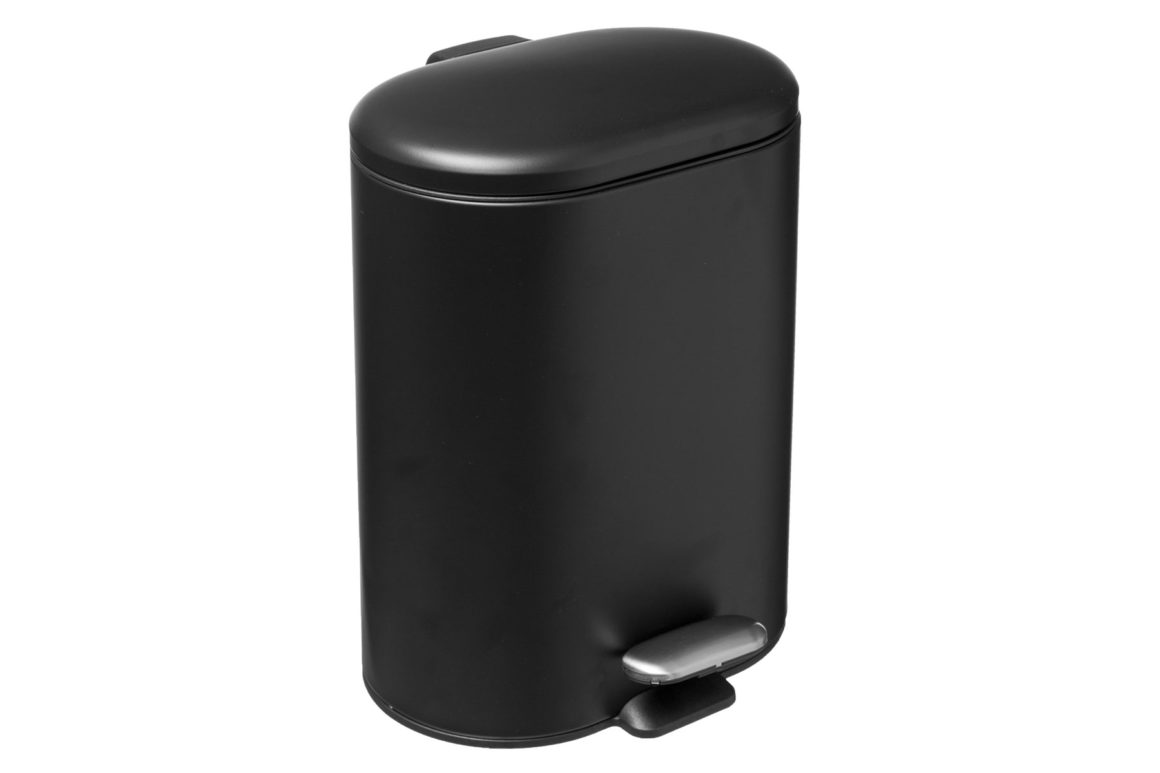 SILIFLEX DUSTBIN BLACK 6L