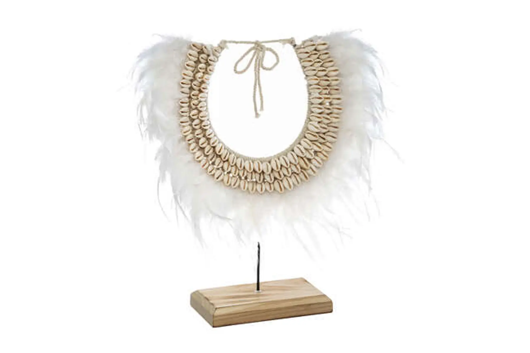 NECKLACE FEATHER RITUAL H:40
