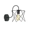 WALL LAMP METAL BLACK