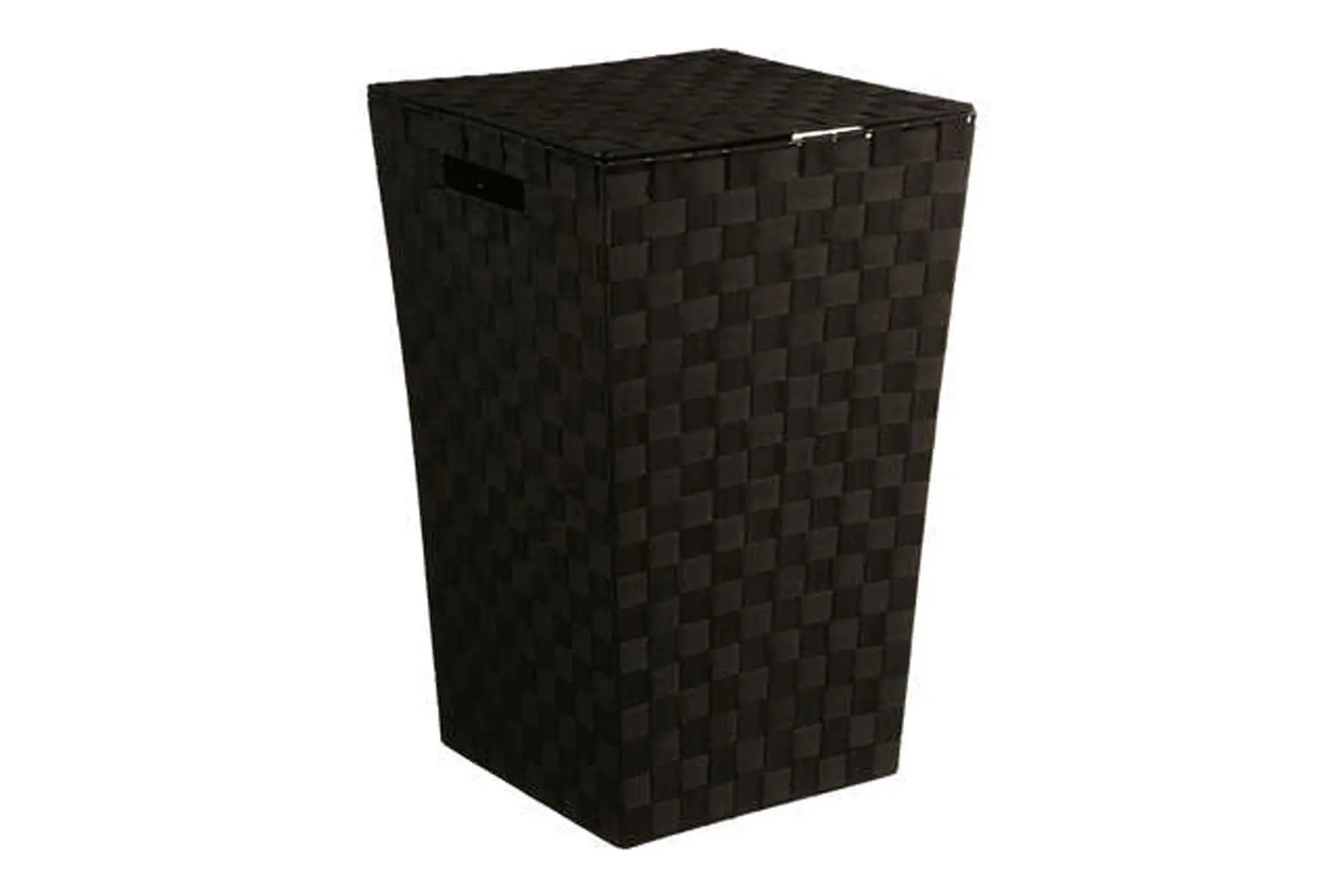 WOVEN BLACK LAUNDRY BASKETS