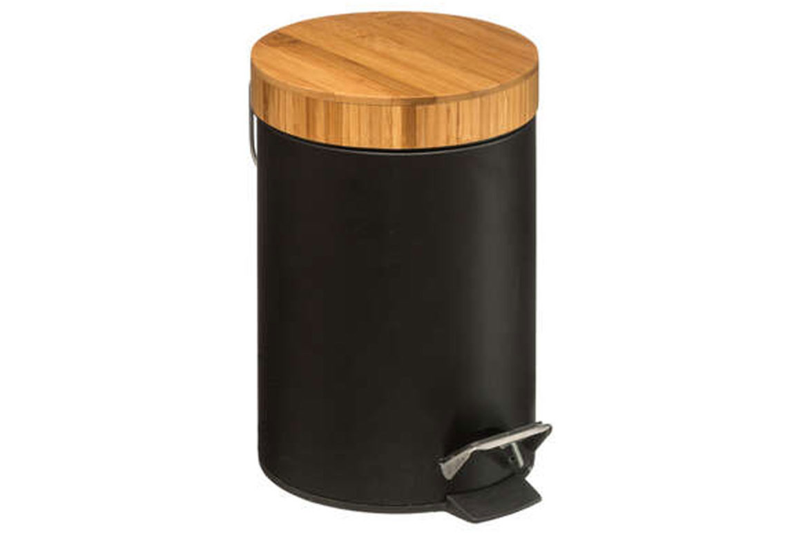 DUSTBIN 3L NATUREO+BLACK