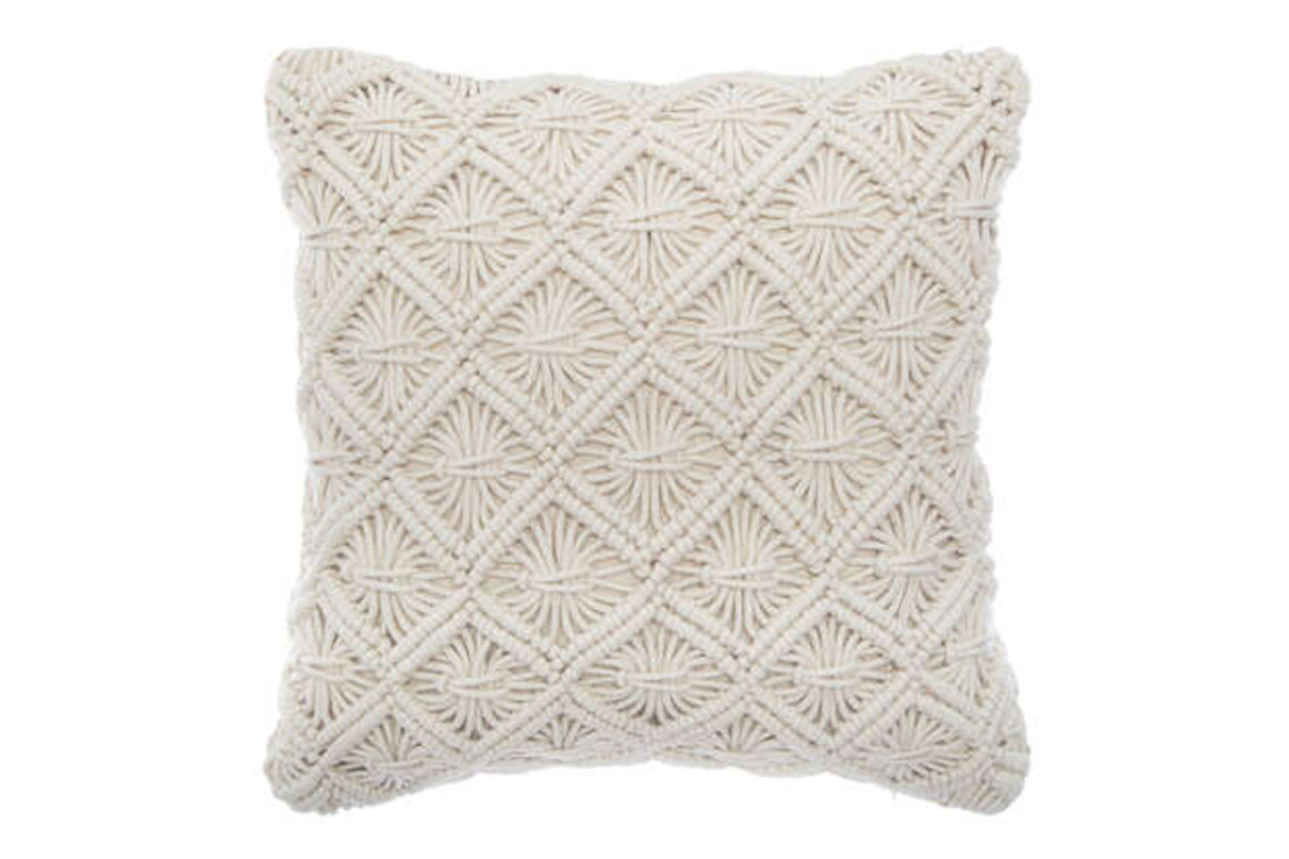 CUSHION MACRAME ETE 40X40