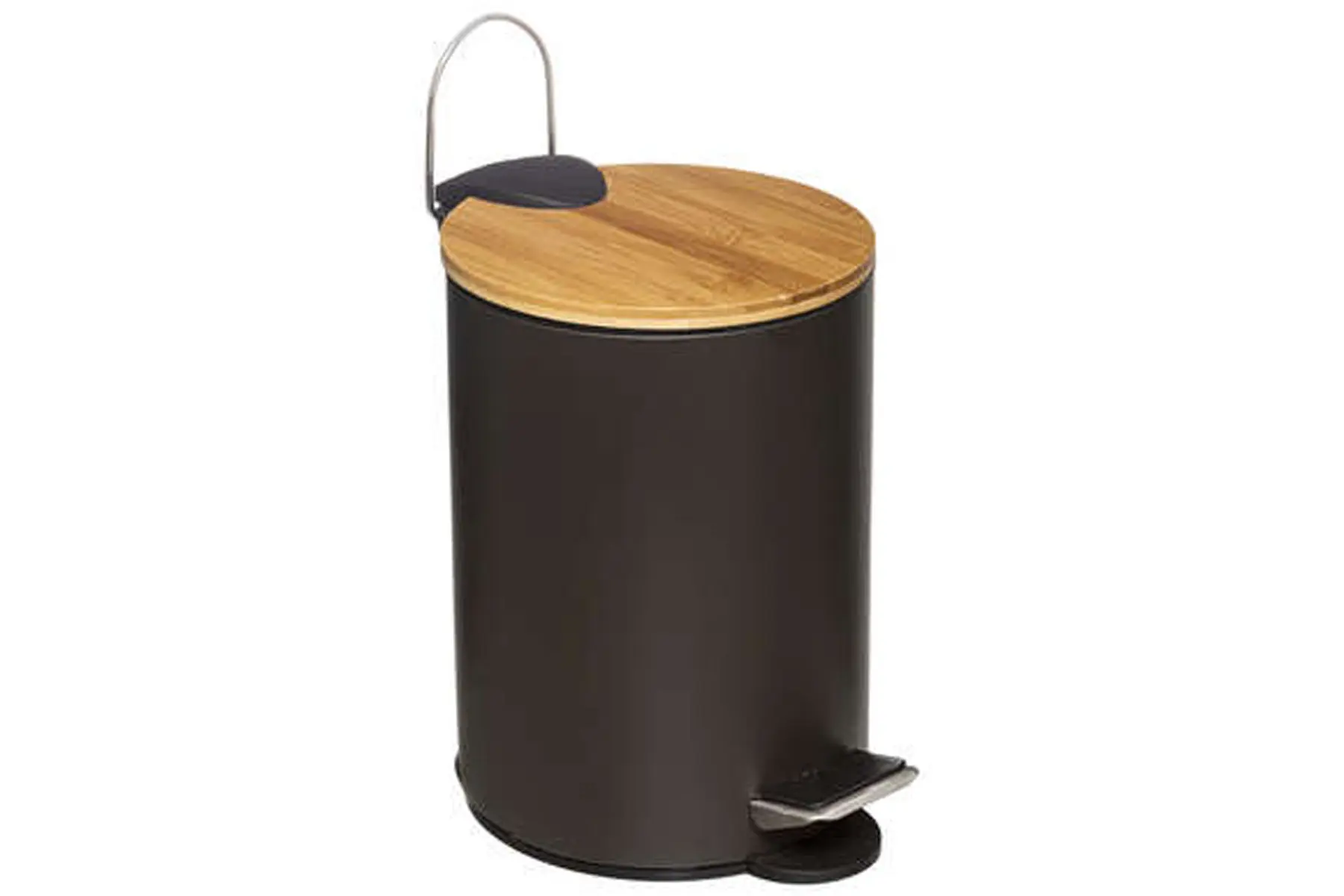 DUSTBIN 3L CHARCOAL MODERN