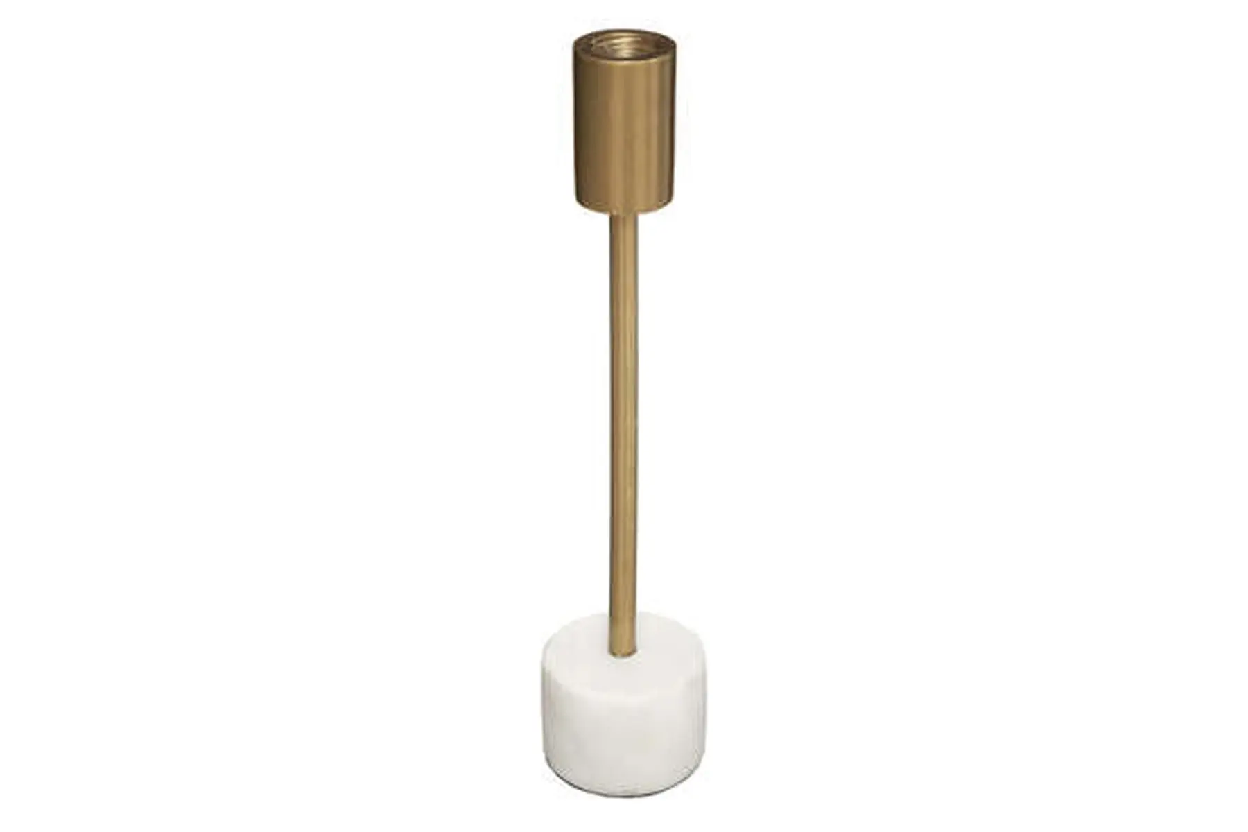 MARBLE CANDLE HOLDER H27