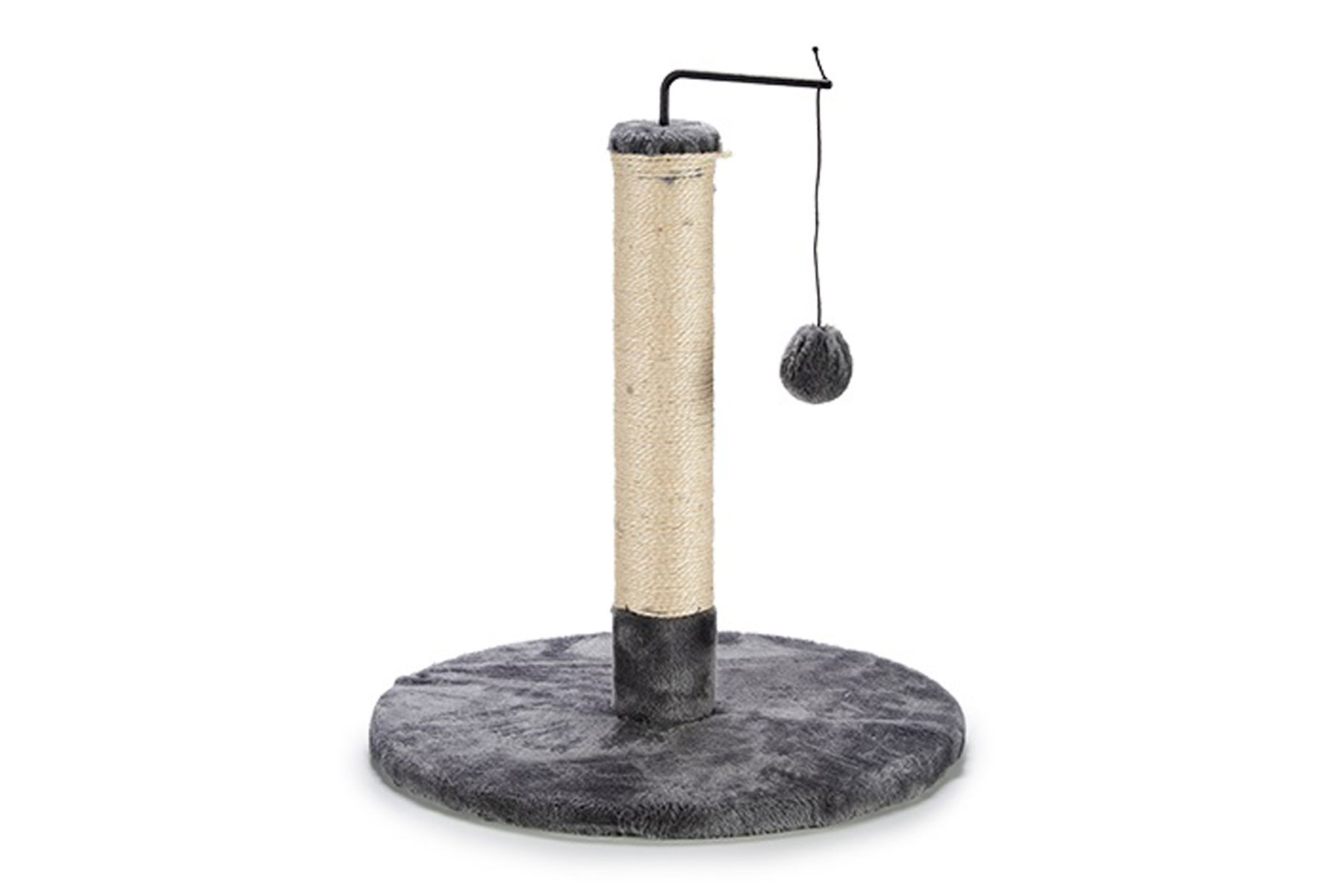 GREY CAT TREE MIX COLWITH BALL