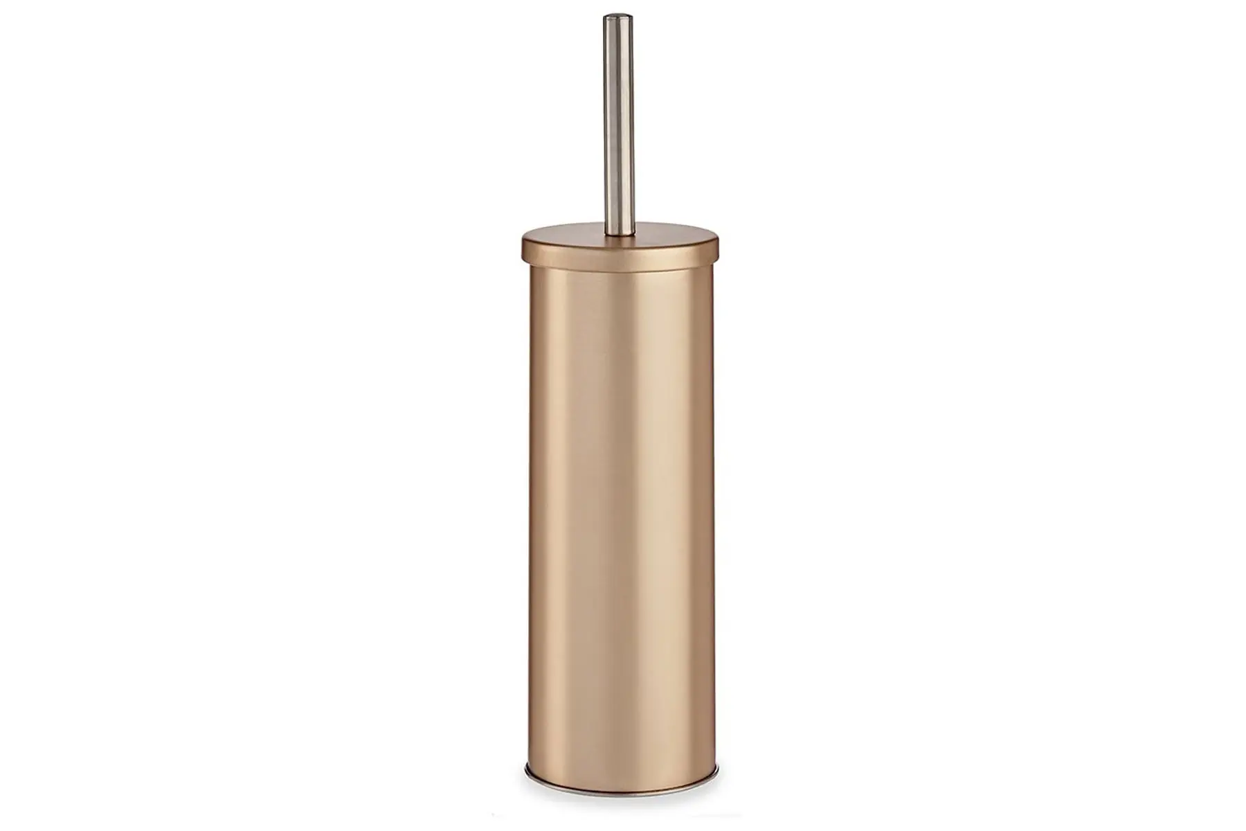 GOLD METAL TOILET BRUSH HOLDER