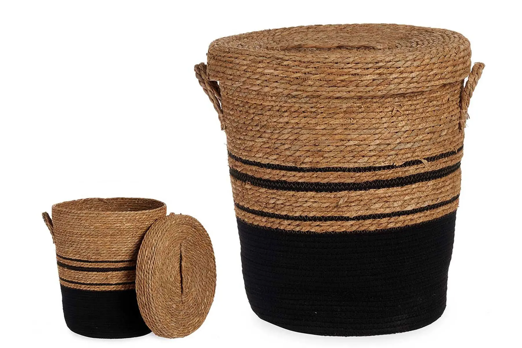 BIG BLACK SEAGRASS BASKET