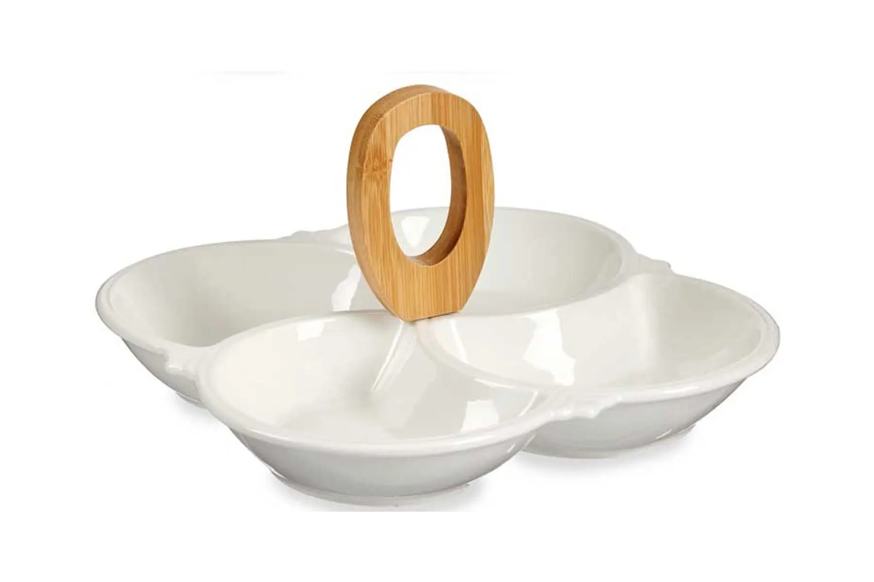 SECTIONAL PLATE WITH HANDLE