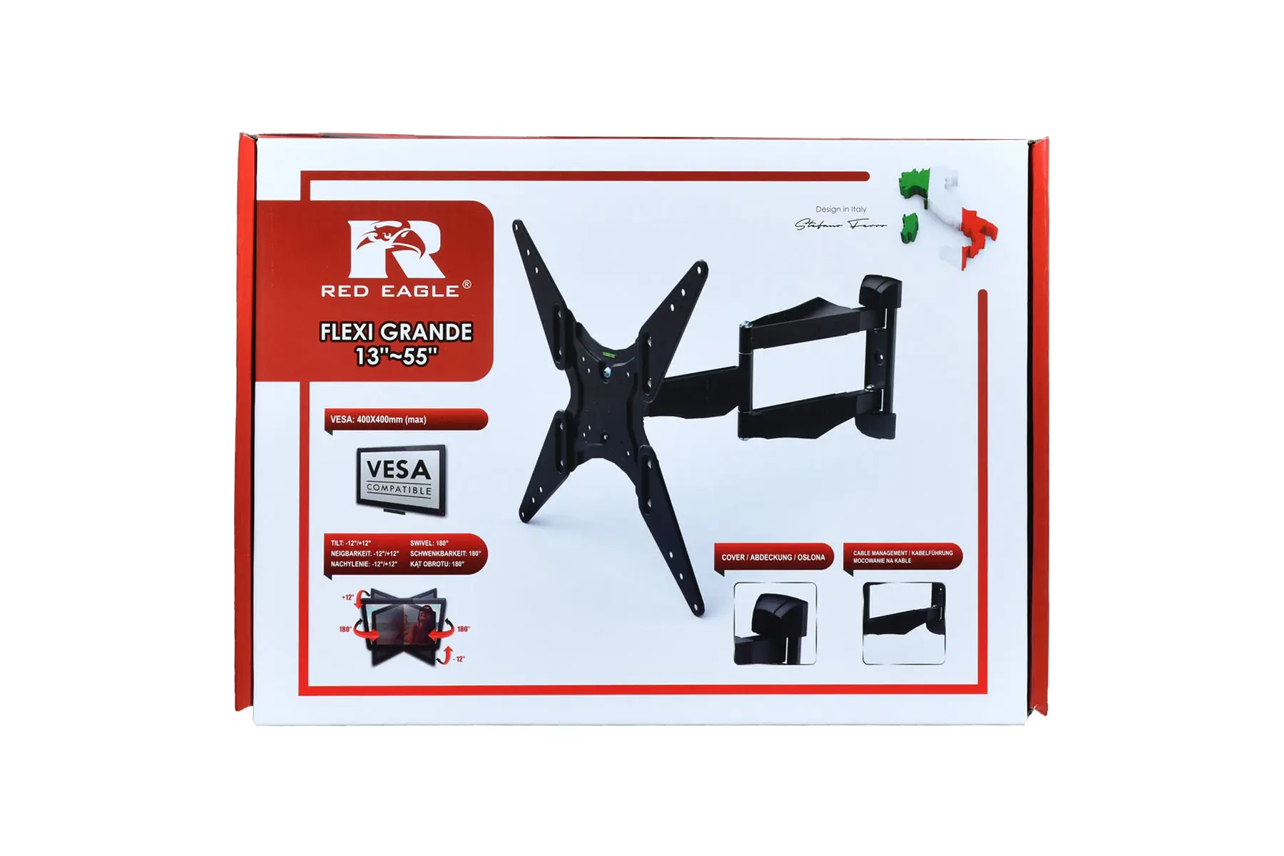 RED EAGLE 13"-55" DOUBL ARM