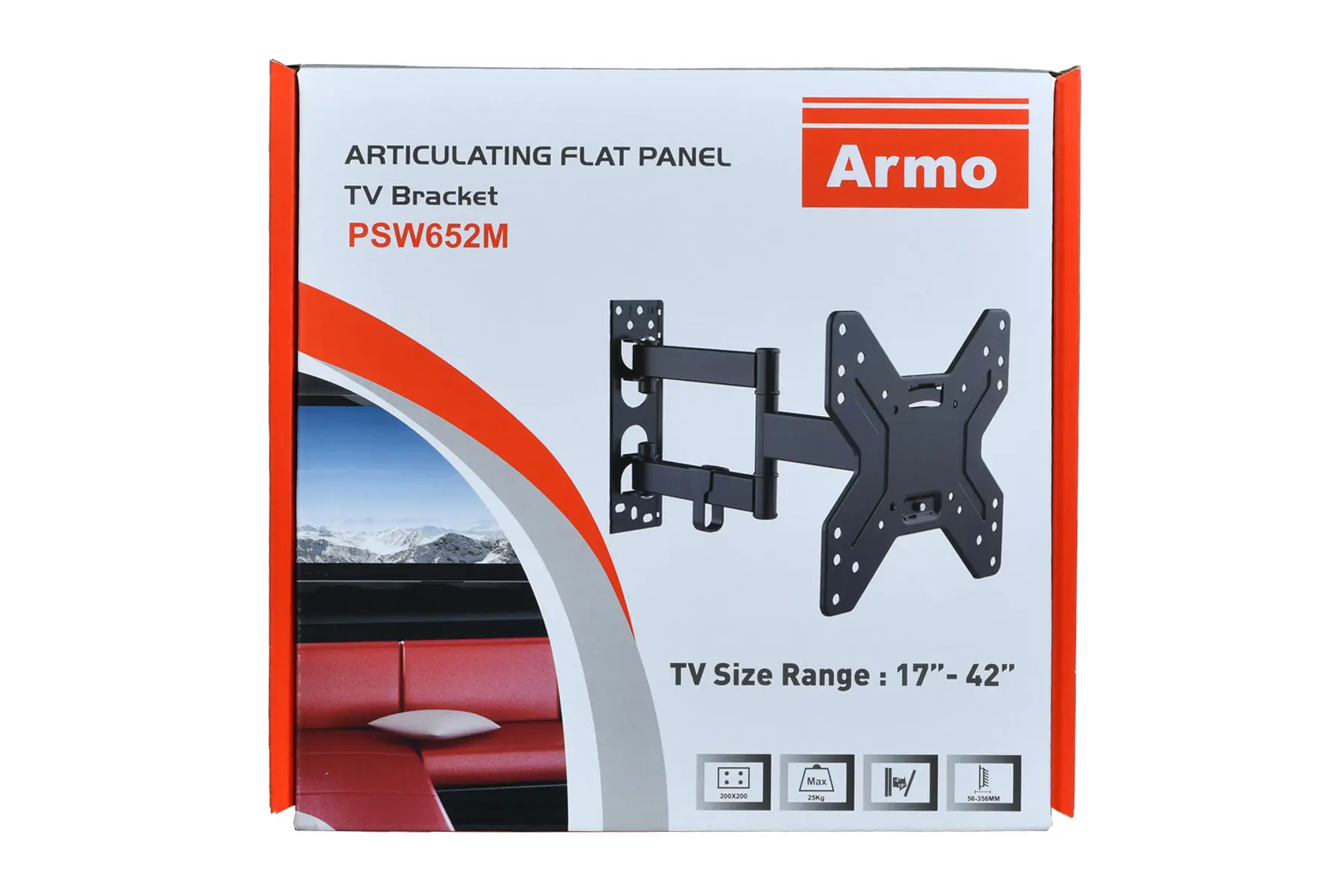 LED/LCD 17"-42" DOUBLE ARM