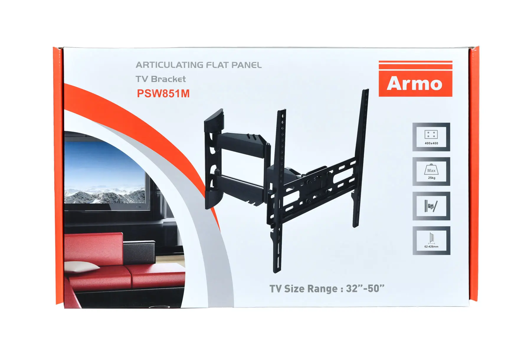 LED/LCD 32"-50" DOUBLE ARM