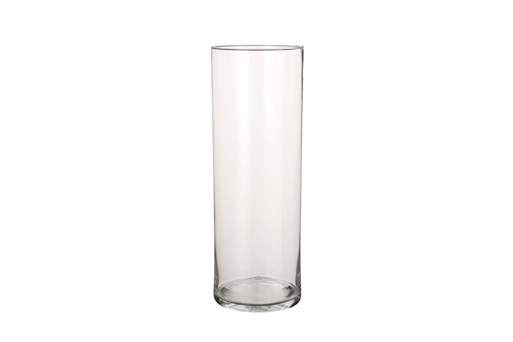 CARLY VASE CYLINDER GLASS H55xD19