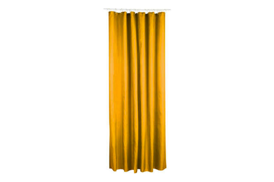 SHOWER CURTAIN YELLOW