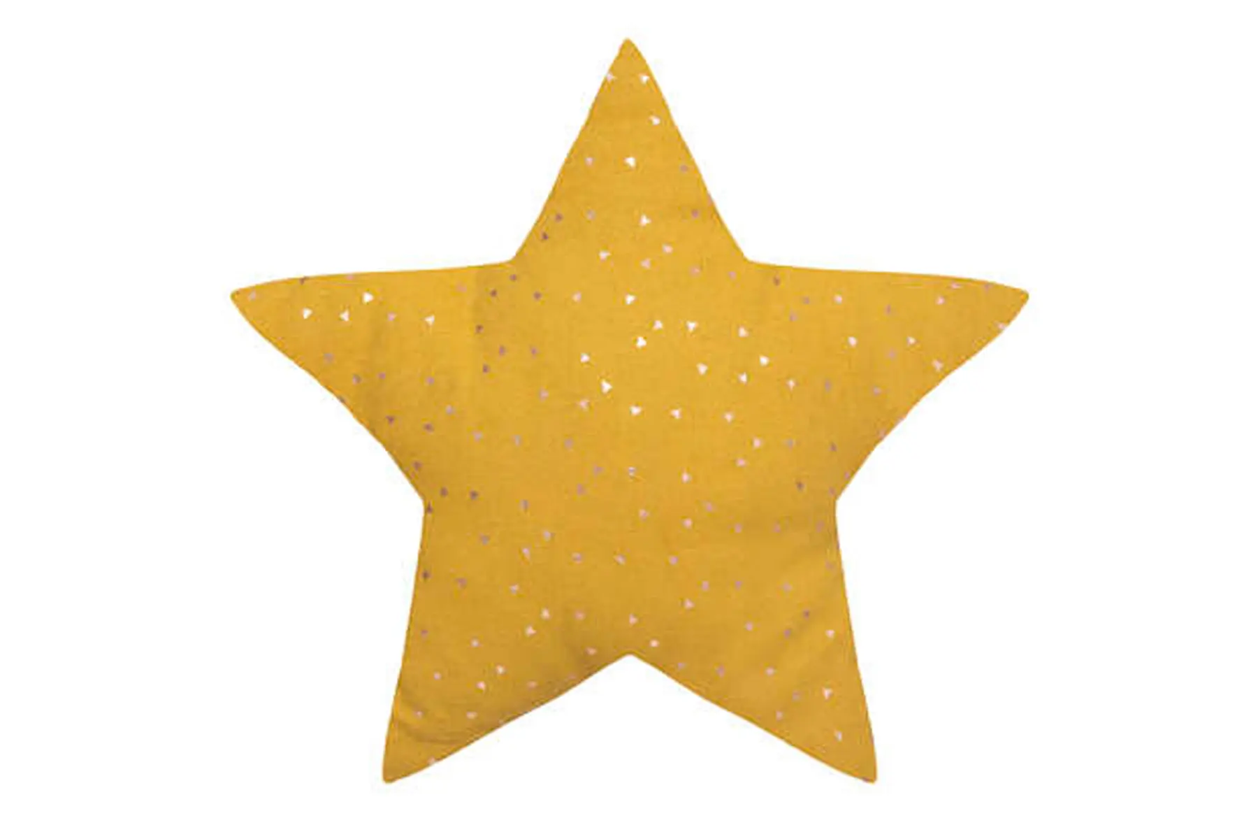BERLINGOT STAR CUSHION OCHER