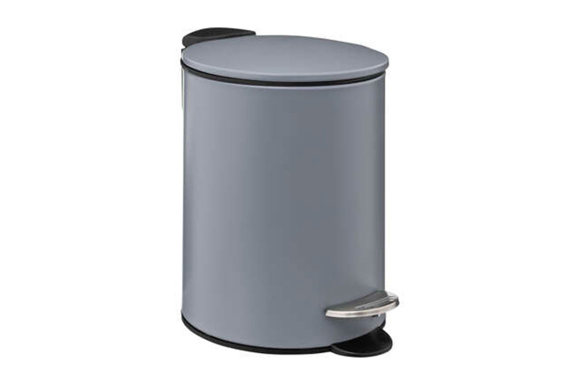 SOFTCL 3L DUSTBIN GREY
