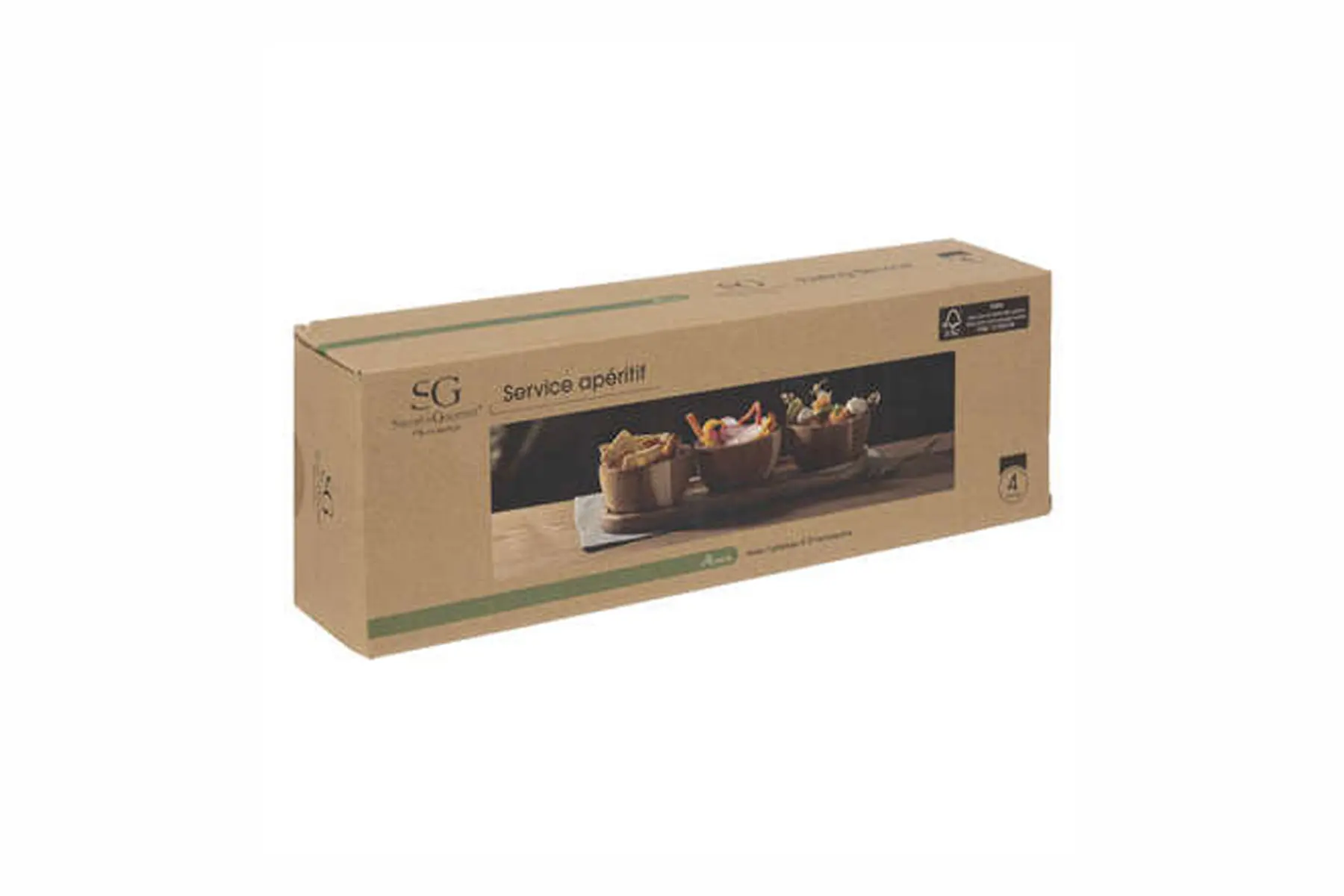 APP. SET ALICANTE ACACIA 4P