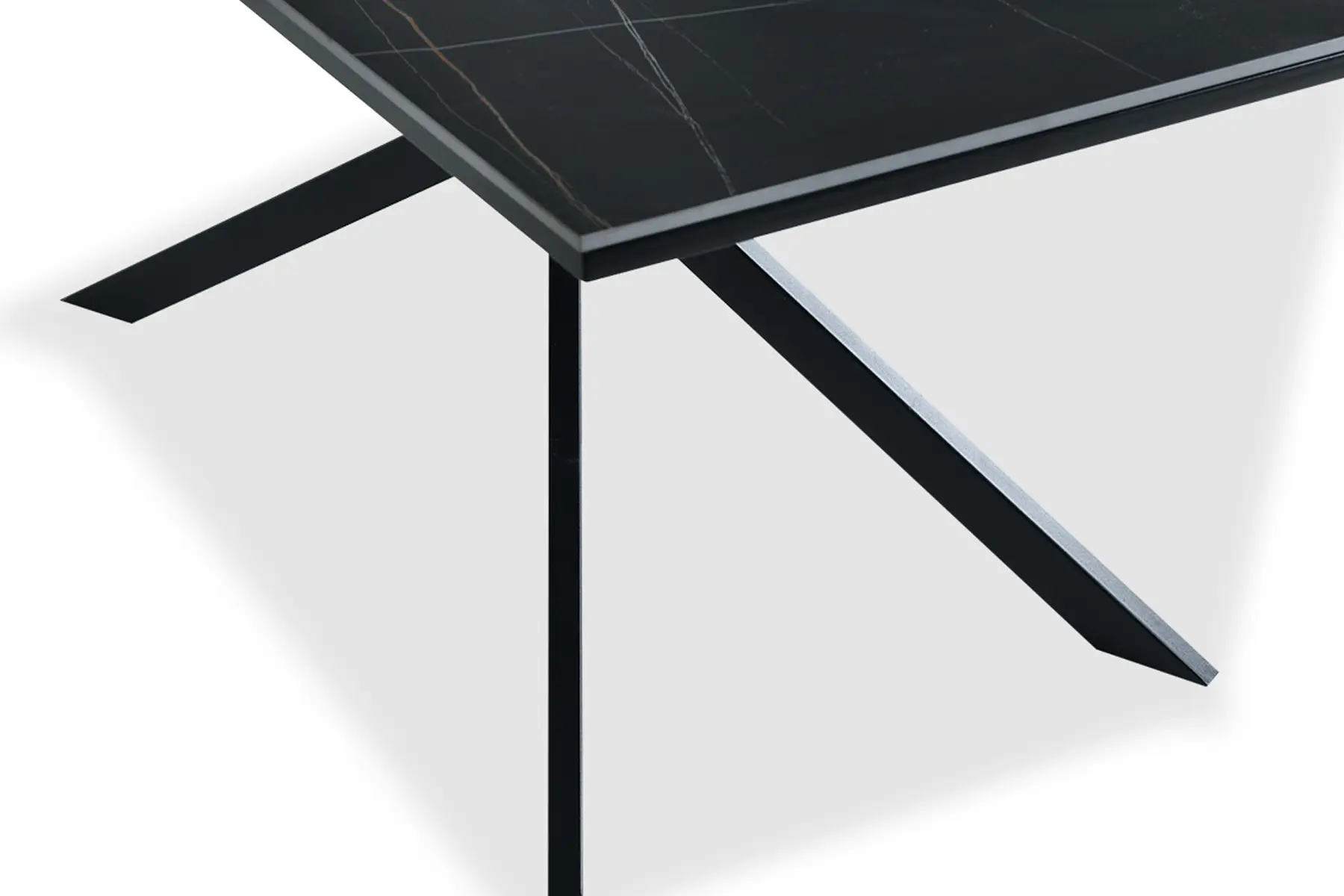 ARCO Black Marble Dining Table 180×90cm - Image 5