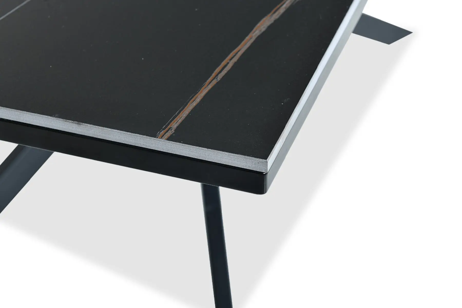 ARCO Black Marble Dining Table 180×90cm - Image 4