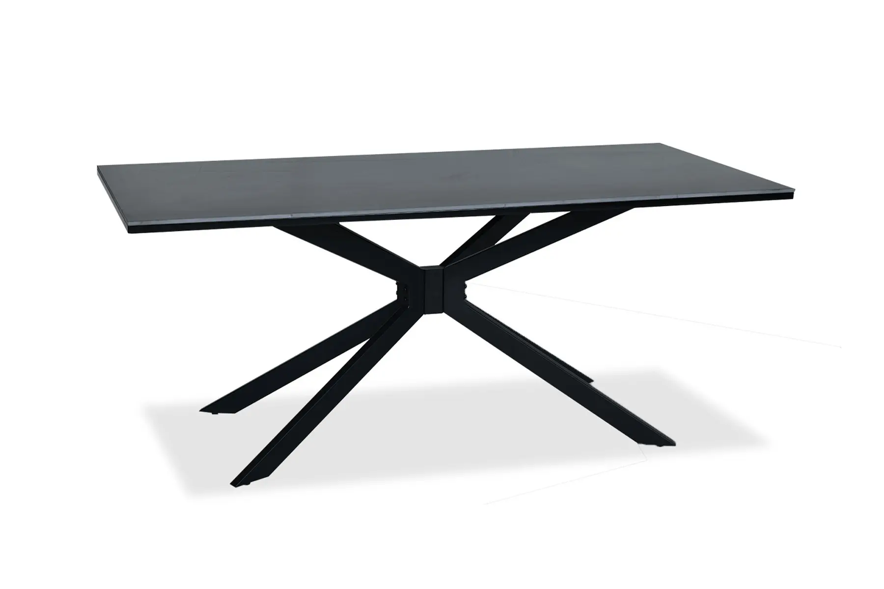 ARCO Black Marble Dining Table 180×90cm
