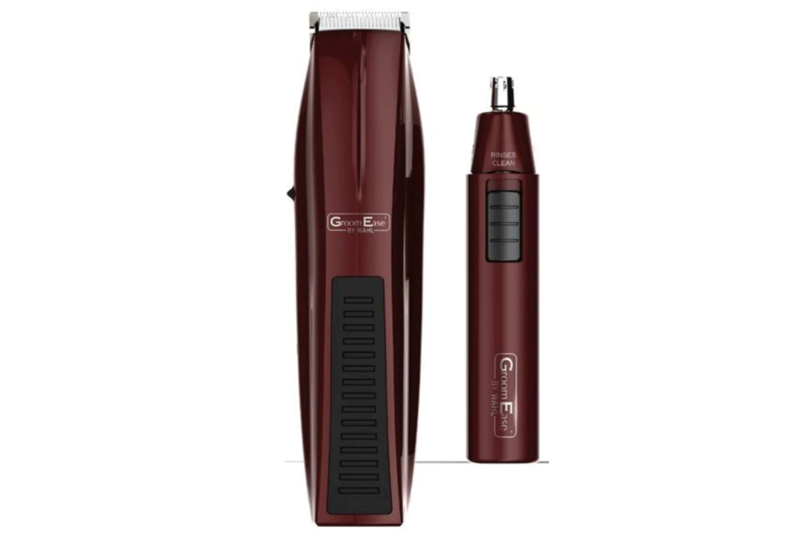 GROOM TRIMMER GIFT SET MAROON