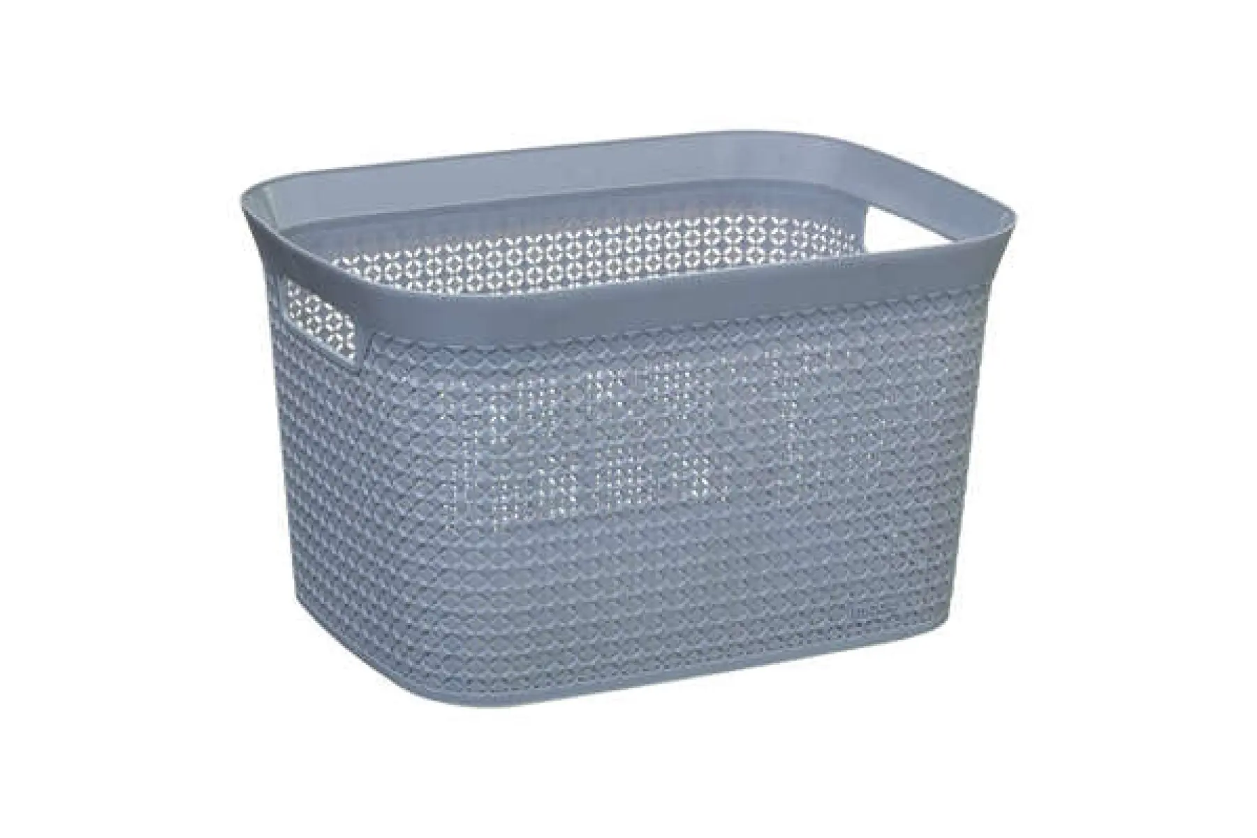 25L LAUNDRY BASKET SCANDI GREY