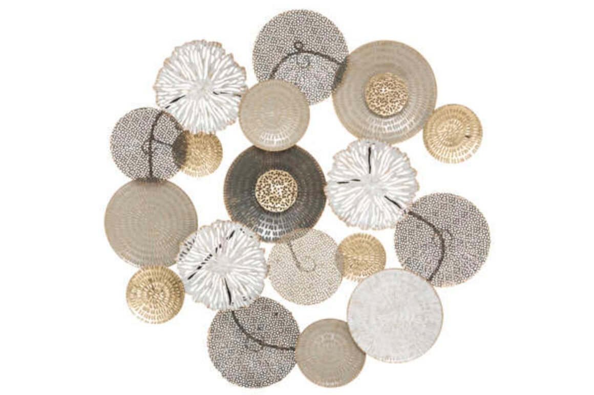 MET WALL DECO 80X80 LEANA