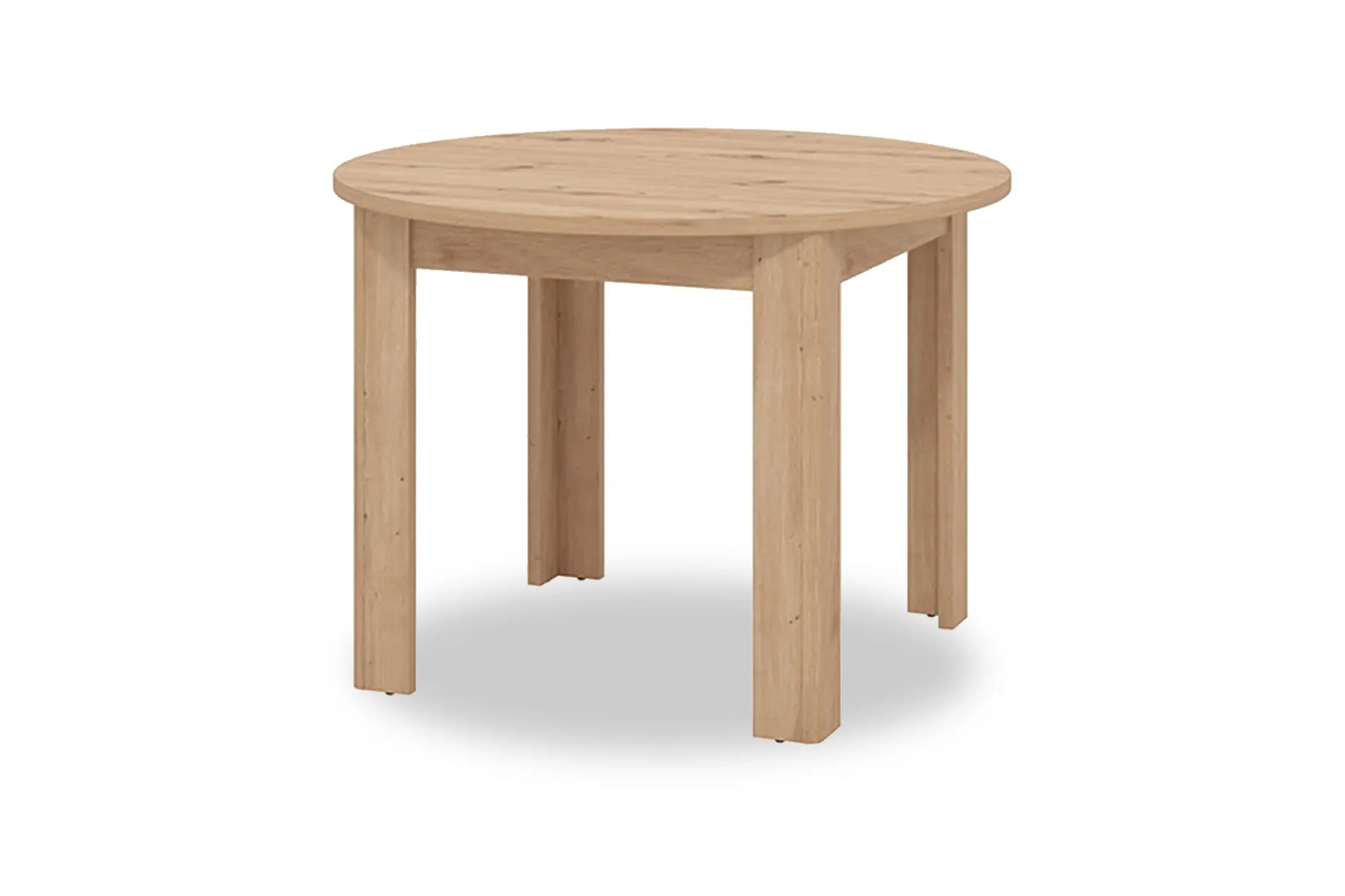 ANCONA Artisan Oak Dining Table 106.5×106.5cm