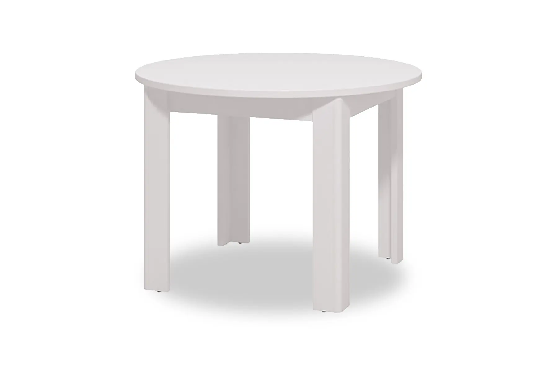 ANCONA Off-White Dining Table 106.5×106.5cm