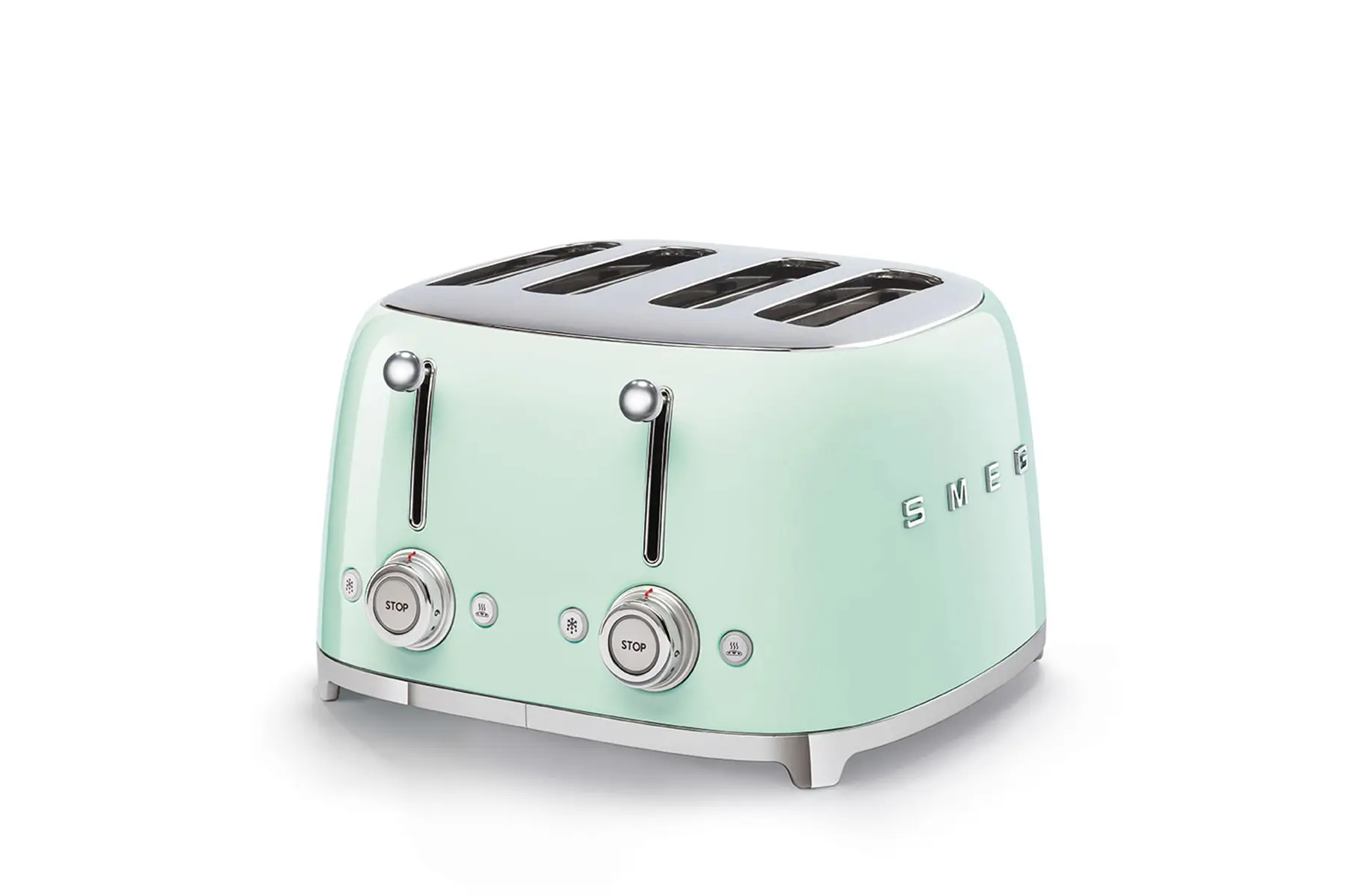 Smeg 50's Toaster 4 Slices - Pastel Green