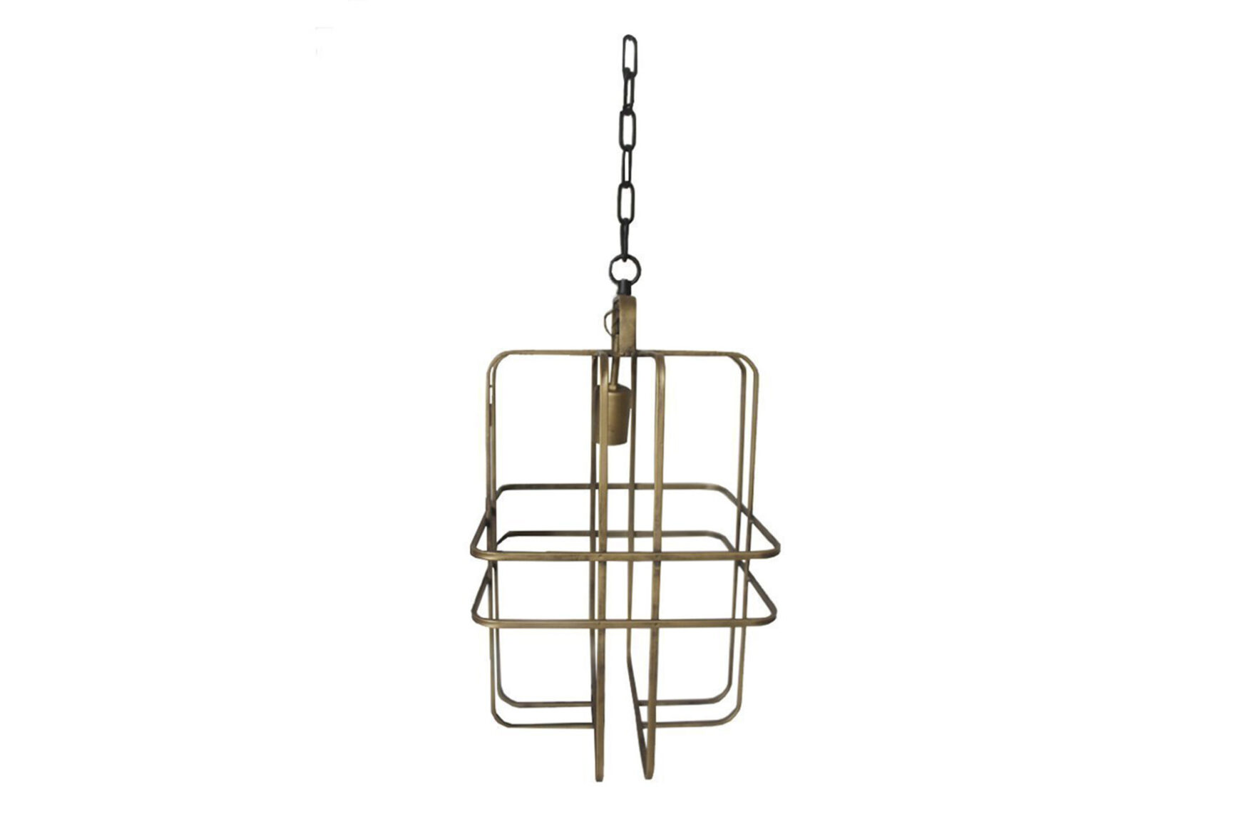 LINEA LAMP METAL GOLD BLACK