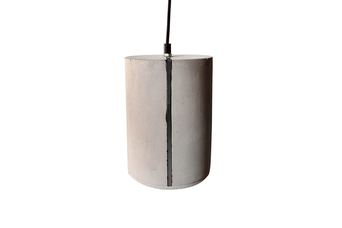 STRIP PENDANT LAMP CONCRETE/ME