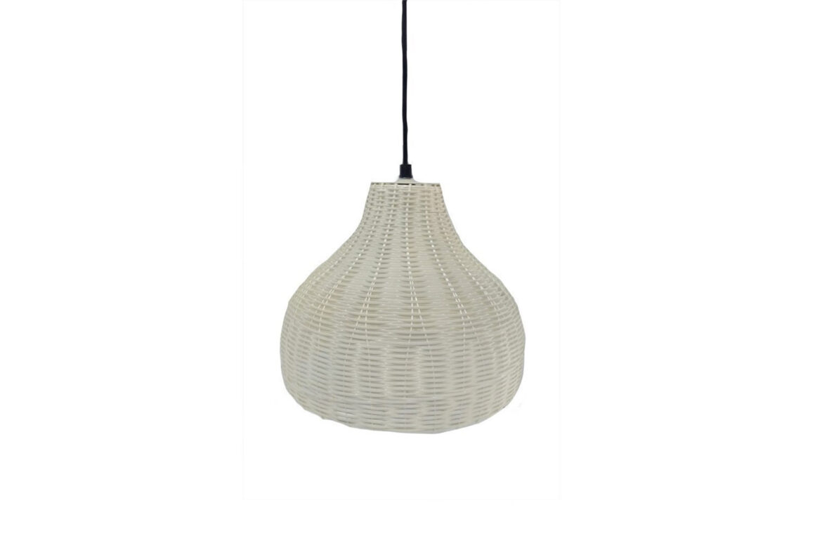 TRECCE PENDANT LAMP METAL WHIT