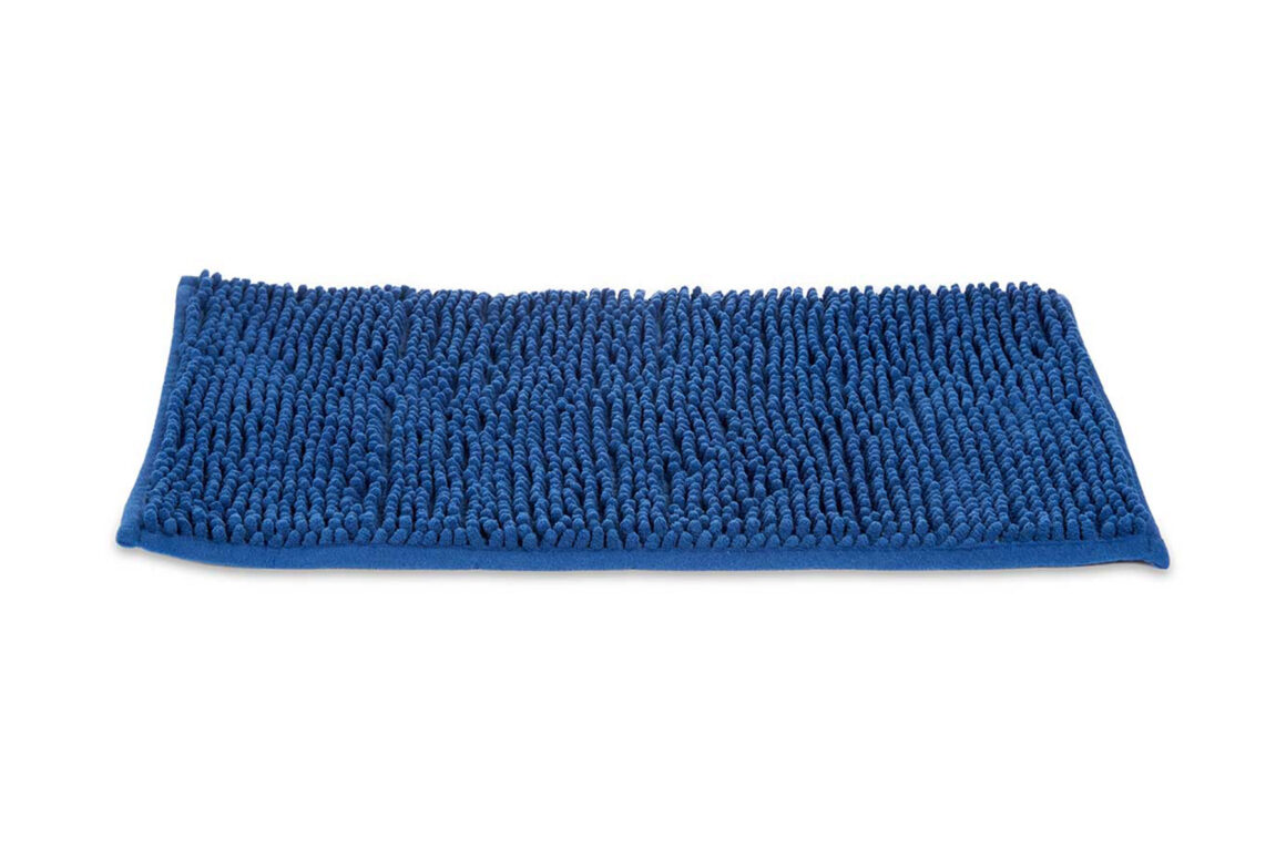 40X60CM DARK BLUE BATHROM RUG