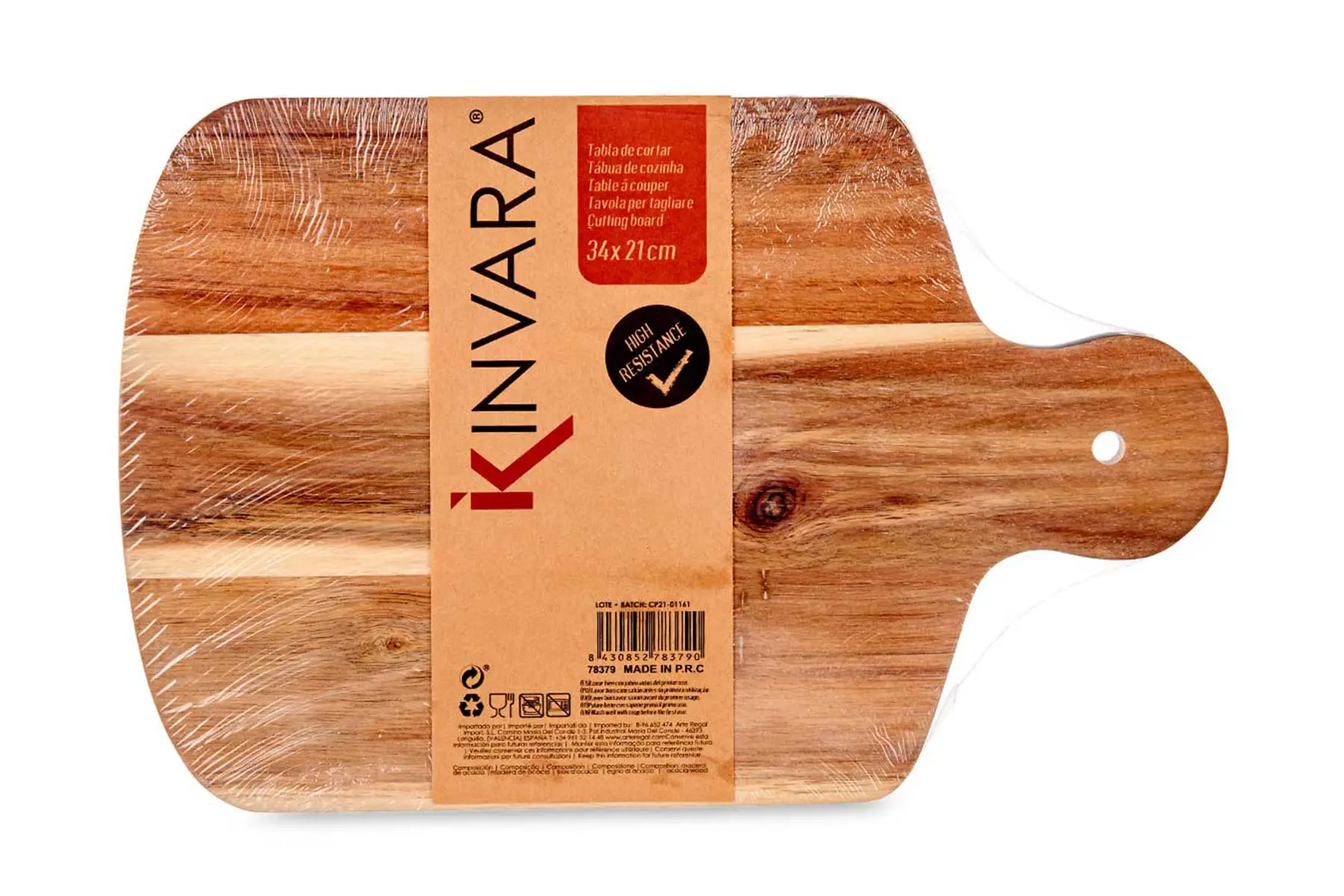 WOOD CUTTING BOARD 34CM