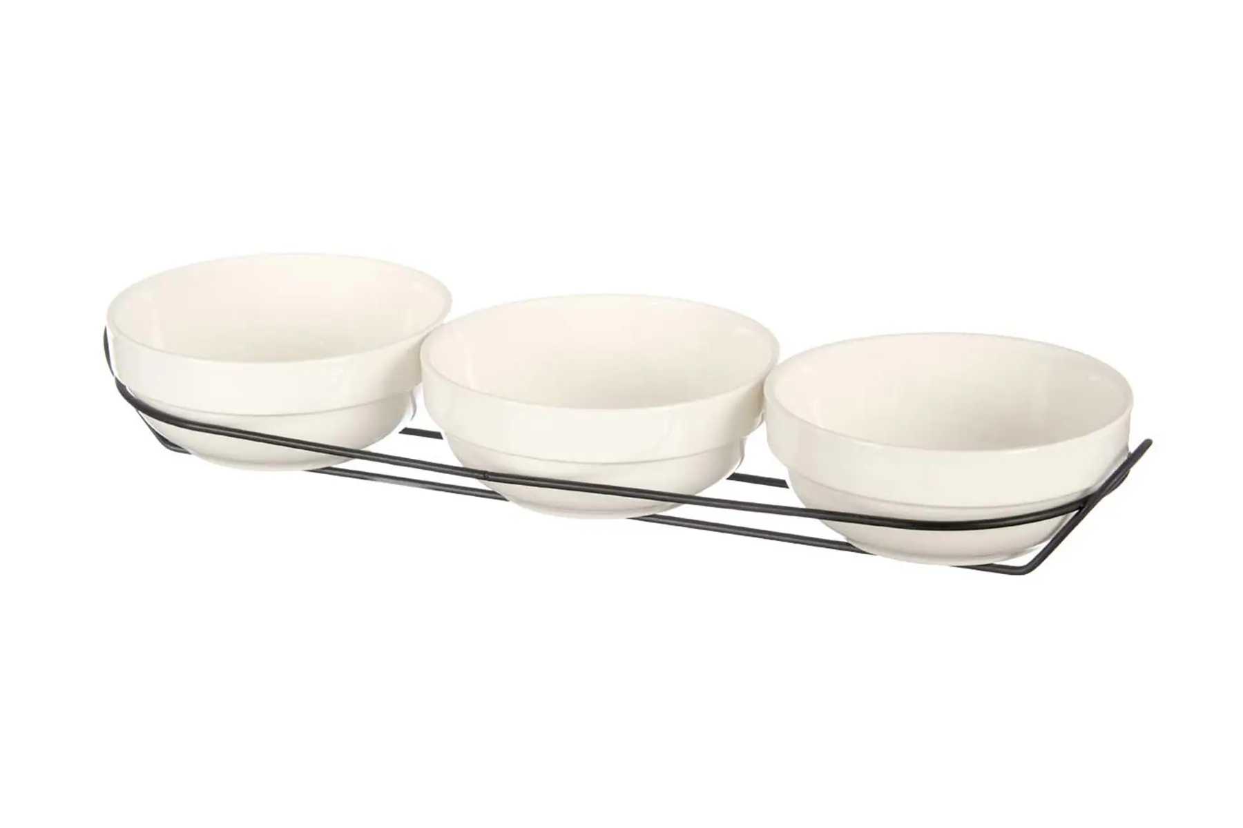SET 3 350ML WHT PORCELAIN BOWL